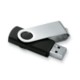 TECHMATE USB FLASH DRIVE 16GB in Black.