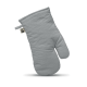 ORGANIC COTTON OVEN GLOVES in Grey.