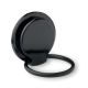 MOBILE PHONE HOLDER ON RING STAND in Black.