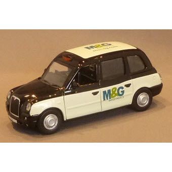 LONDON TX4 STYLE TAXI CAB MODEL in Black.