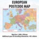 EUROPEAN POSTCODE MAP.
