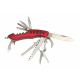 11 PIECE MULTI TOOL in Red & Silver.