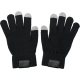 GLOVES FOR CAPACITIVE SCREENS in Black.