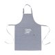 COCINA RECYCLED COTTON APRON in Blue.