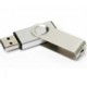 TWISTER 2 USB MEMORY STICK in Silver.