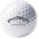 PROTECH INFINITY GOLF BALL in White.