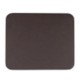 LEATHER MOUSEMAT in Dark Brown.