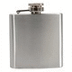 3OZ HIP FLASK in Silver.