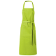 VIERA APRON with 2 Pockets in Lime.