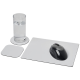 BRITE-MAT® MOUSEMAT AND COASTER SET COMBO 1 in Black Solid.