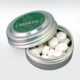GREEN & GOOD MINI MINTS in Recycled Aluminium Silver Metal Container.