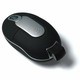USB CORDLESS OPTICAL COMPUTER MOUSE in Black.