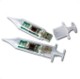 USB FLASH DRIVE MEMORY STICK in Clear Transparent.