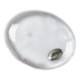 SMALL OVAL SHAPE HEATED GEL HOT PACK HAND WARMER in Clear Transparent.