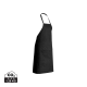 IMPACT AWARE™ RECYCLED COTTON APRON 180G in Black.