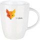 ELITE PORCELAIN TAPERED MUG in Favoured Design.