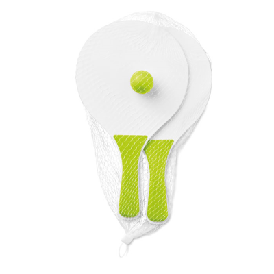SMALL BEACH TENNIS SET in Green