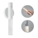 RECHARGEABLE AND SENSOR LIGHT in White.