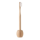 BAMBOO TOOTHBRUSH with Stand in Brown.