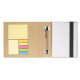 NOTE BOOK with Memo Set & Pen in Black.