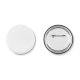 PIN BUTTON in Silver.