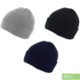 100% RECYCLED POLYESTER KNITTED BEANIE HAT with Turn-Up.