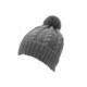 100% ACRLIC CABLE KNIT BEANIE.