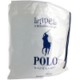 POLYTHENE PLASTIC DUFFLE CARRIER BAG in White.