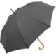SUSTAINABLE AUTOMATIC REGULAR UMBRELLA with Cover in Grey.