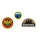 EMBROIDERED & WOVEN BADGE PATCH.