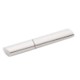 SILVER PLATED METAL TOOTHPICK HOLDER.