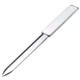 CLASSIC FINE SILVER PLATED METAL LETTER OPENER.