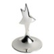 STAR METAL PLACE CARD HOLDER in Silver.