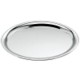 OVAL TRAY in Shiny Silver.