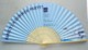 PAPER AND BAMBOO FOLDING HAND FAN.