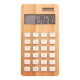 BAMBOO CALCULATOR in Natural.