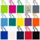 DUNHAM DYED SUSTAINABLE COTTON SHOPPER TOTE BAG FOR LIFE.