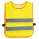 MINI HERO SAFETY VEST FOR CHILDRENS in Signal Colours with Reflective Stripe.