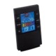 STEALTH WEATHER STATION LCD ALARM CLOCK in Black.