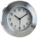 ROUNDABOUT WALL CLOCK in Silver.