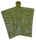 NEVER WET RAIN PONCHO with Hood in Green.