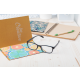 DIOPTRY MAIL ECO POSTCARD GLASSES CLOTH.