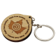 BAMBOO KEYRING (40MM).