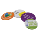 BUTTON BADGE (UK MADE: 75MM).