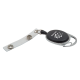 CARABINER SECURITY SKI PASS HOLDER PULL REEL.