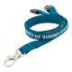 EXPRESS 10MM FLAT POLYESTER LANYARD.