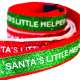 20MM CHRISTMAS GLITTER LANYARD.