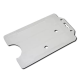 PORTRAIT RIGID CARD HOLDER (UK STOCK: FROSTED CLEAR).