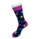 360 DEGREE PRINTED COTTON SOCKS (ADULT SIZE).