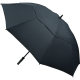 VENTED GOLF UMBRELLA (UK STOCK: ALL BLACK).